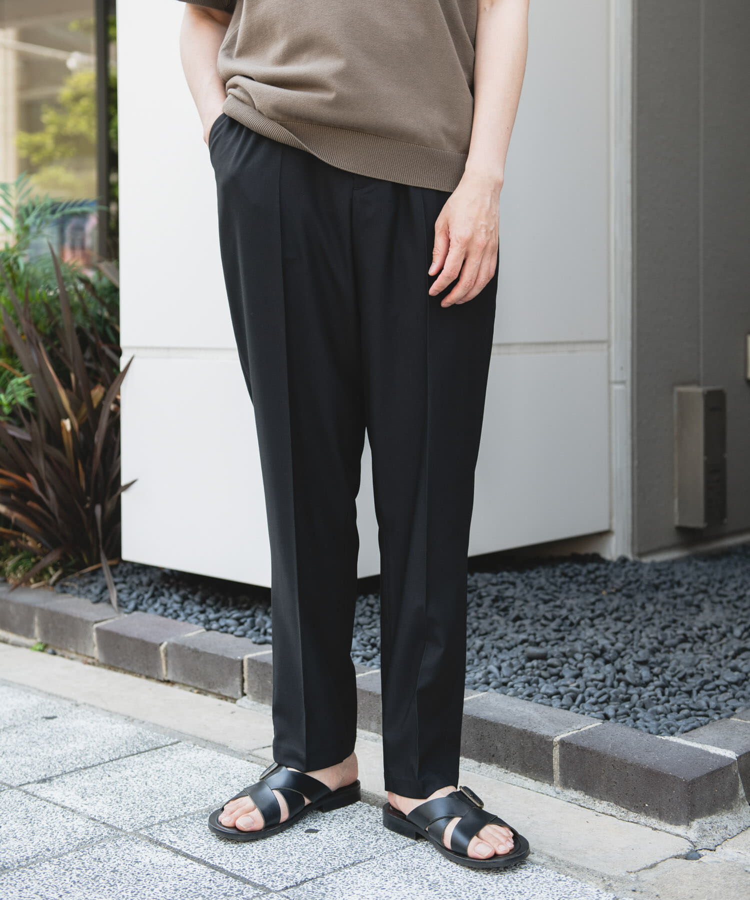 URBAN RESEARCH DOORS「TRストレッチテーパードトラウザー」|その他|