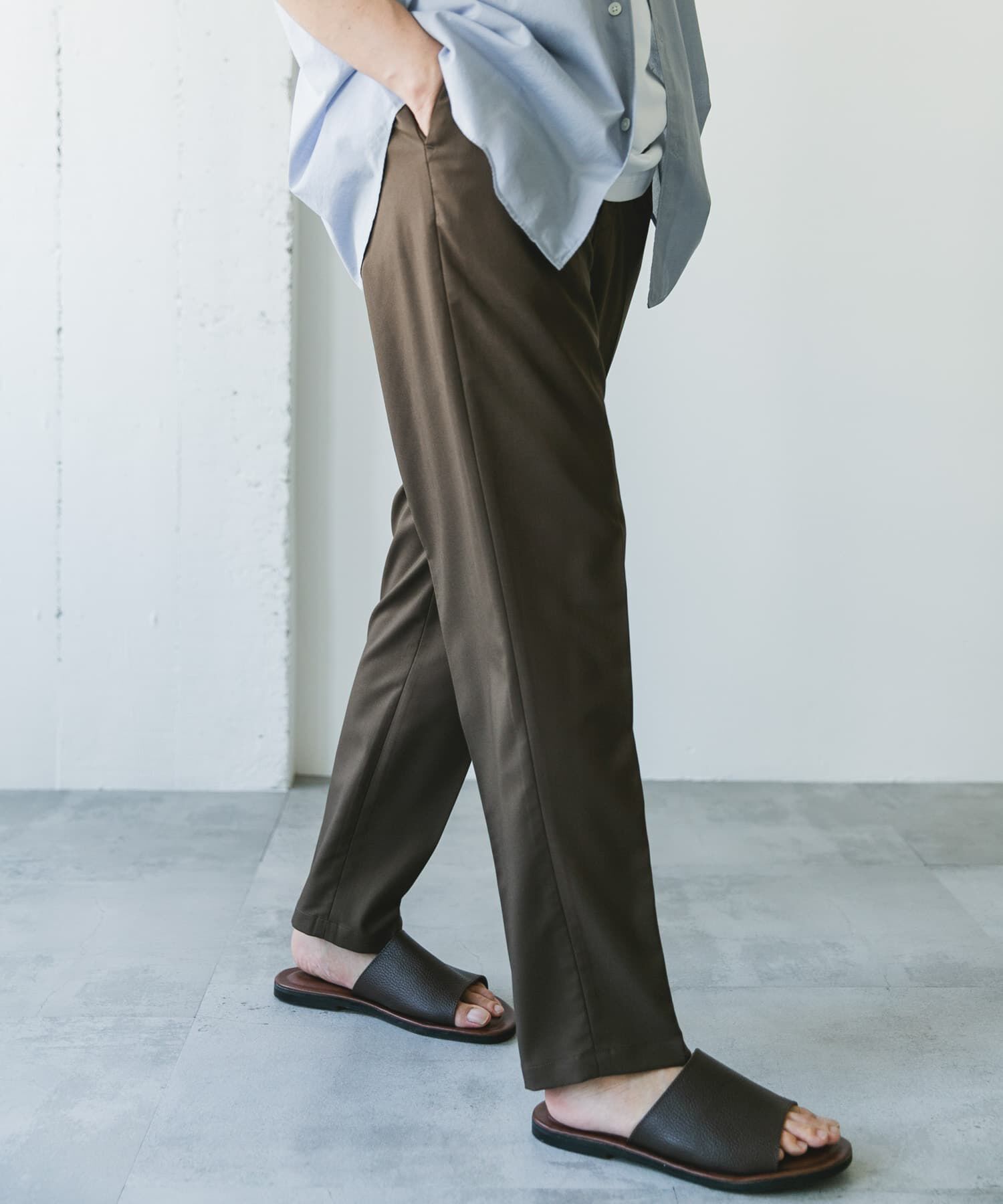 URBAN RESEARCH DOORS「TRストレッチテーパードトラウザー」|その他|