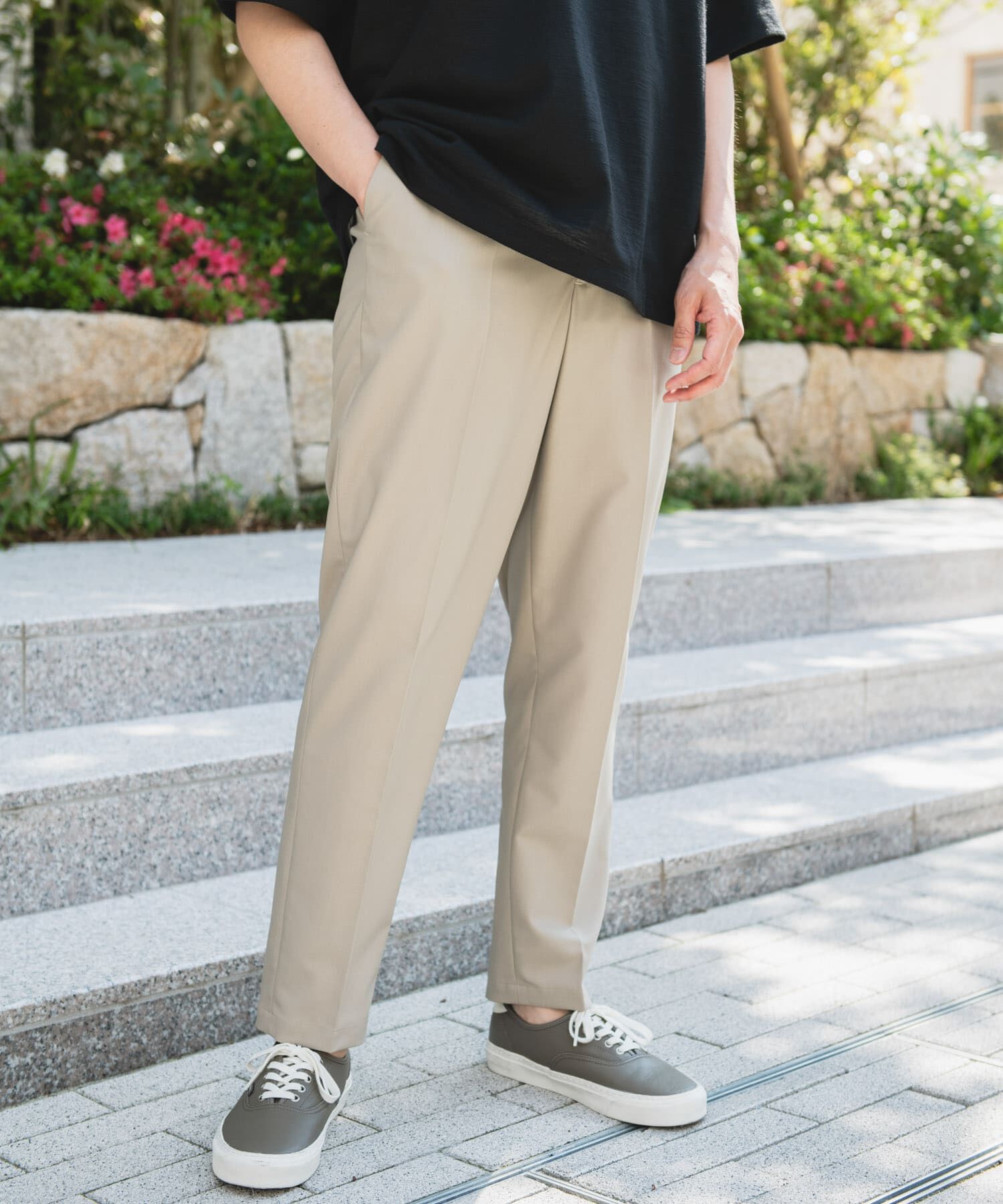 URBAN RESEARCH DOORS「TRストレッチテーパードトラウザー」|その他|