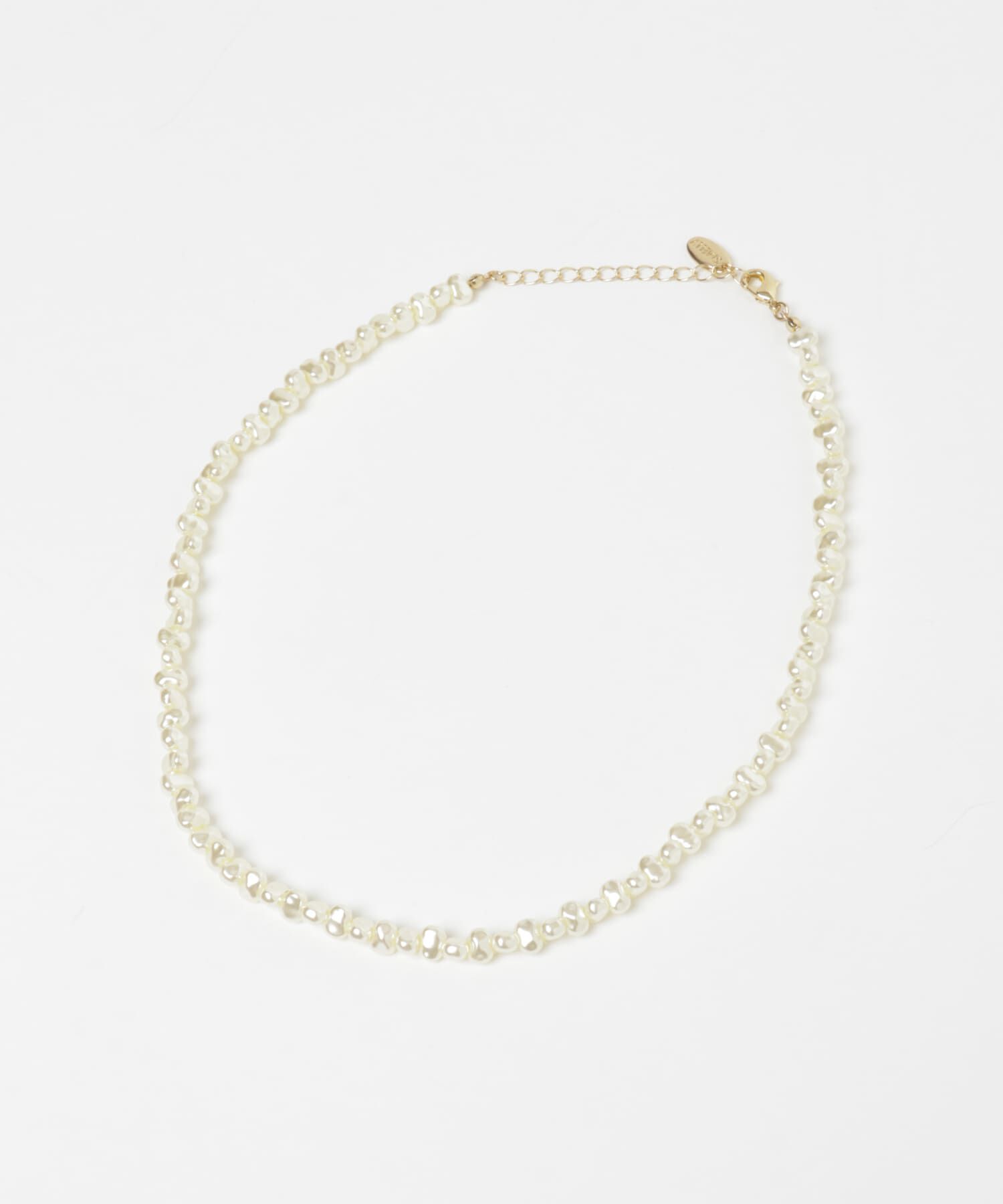 SMELLY「イビツパールネックレス」|ネックレス|