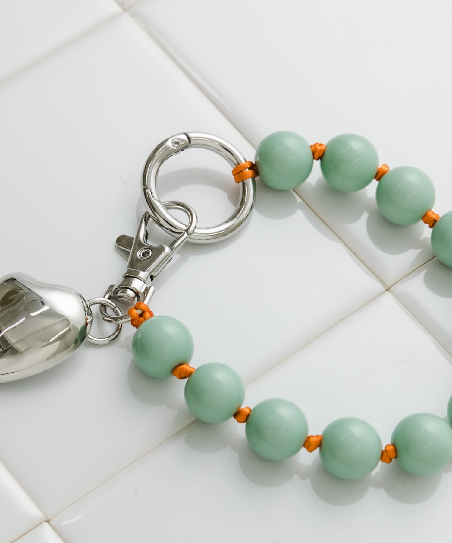 SMELLY「カラーボールミニミラーキーチェーン」|チャーム・キーホルダー|