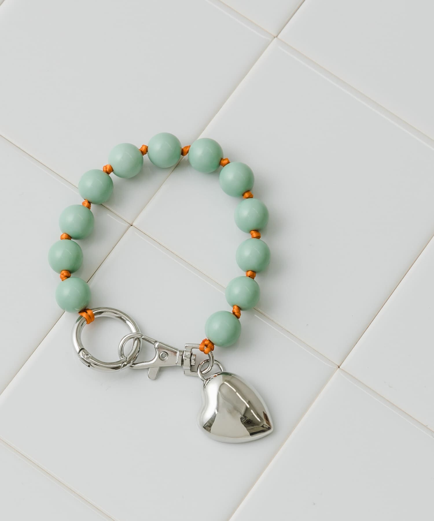 SMELLY「カラーボールミニミラーキーチェーン」|チャーム・キーホルダー|