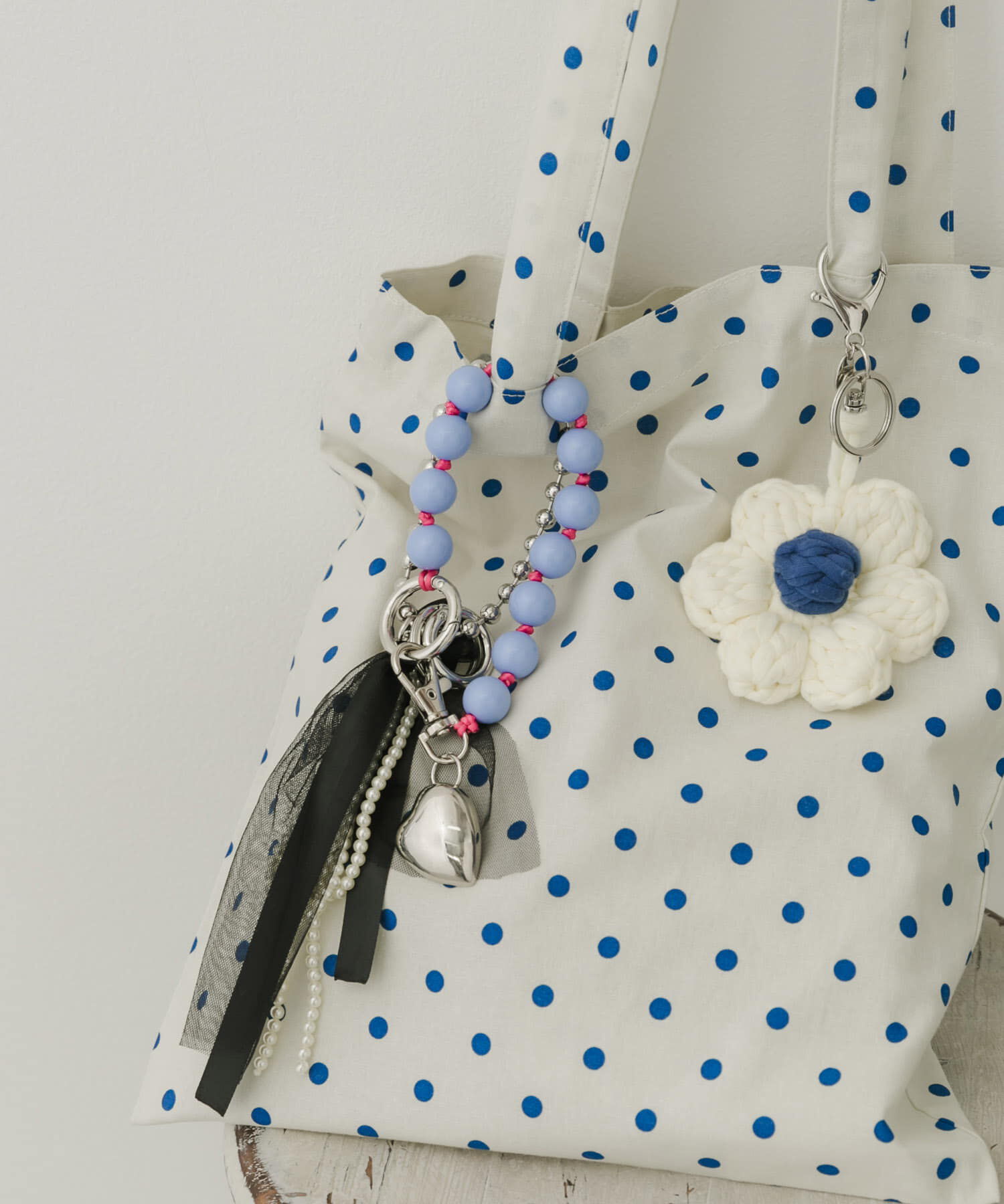 SMELLY「カラーボールミニミラーキーチェーン」|チャーム・キーホルダー|