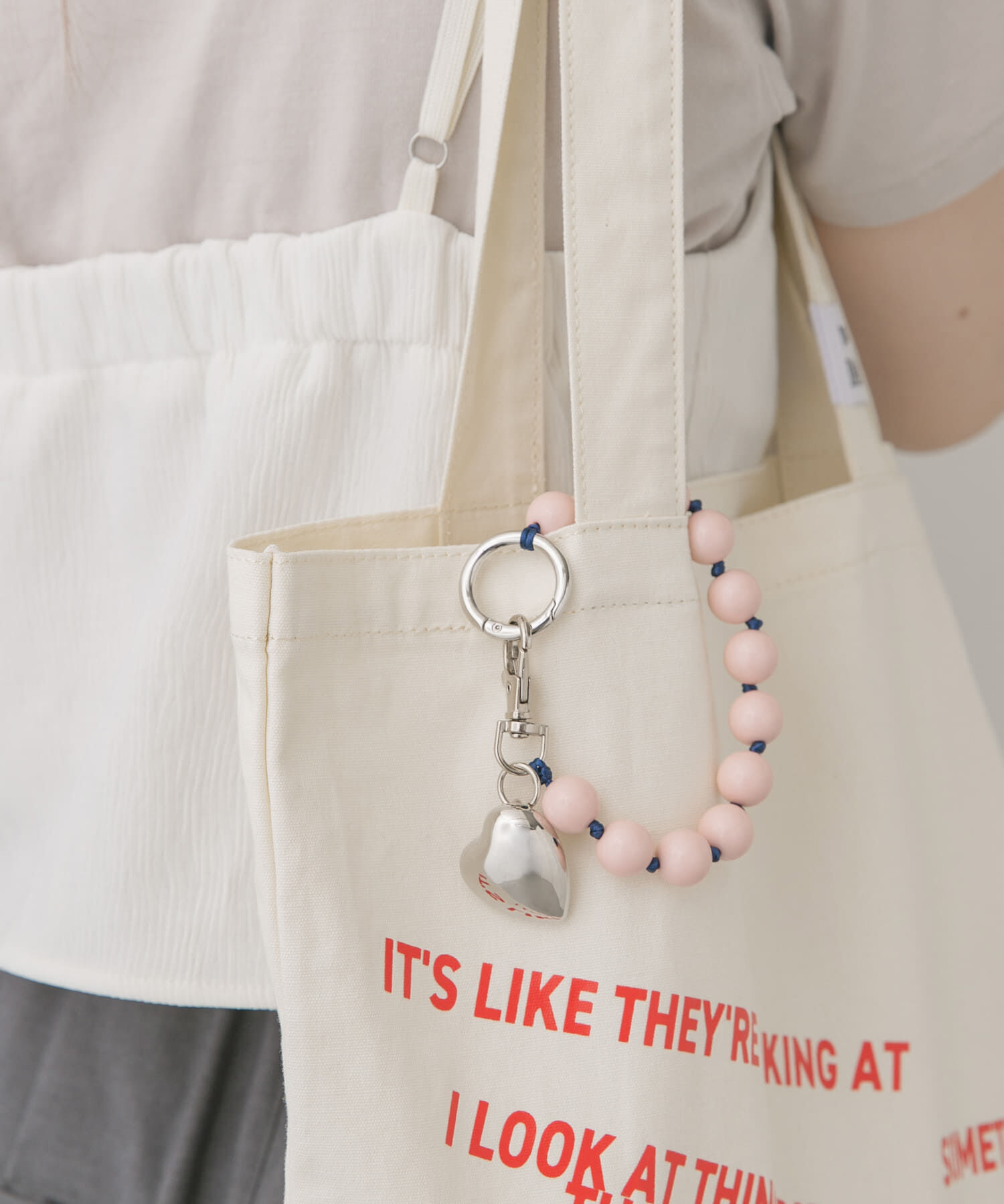 SMELLY「カラーボールミニミラーキーチェーン」|チャーム・キーホルダー|