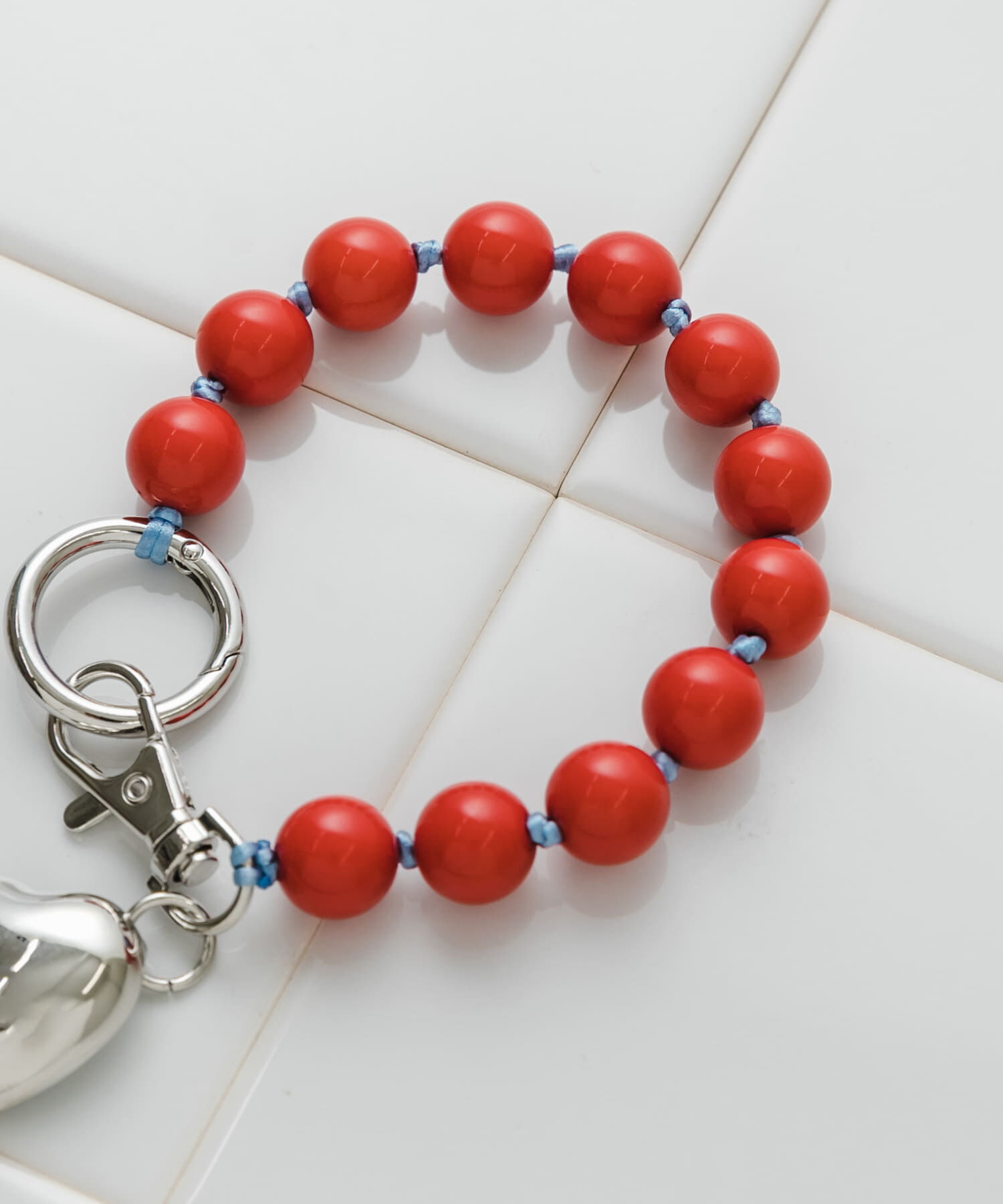 SMELLY「カラーボールミニミラーキーチェーン」|チャーム・キーホルダー|