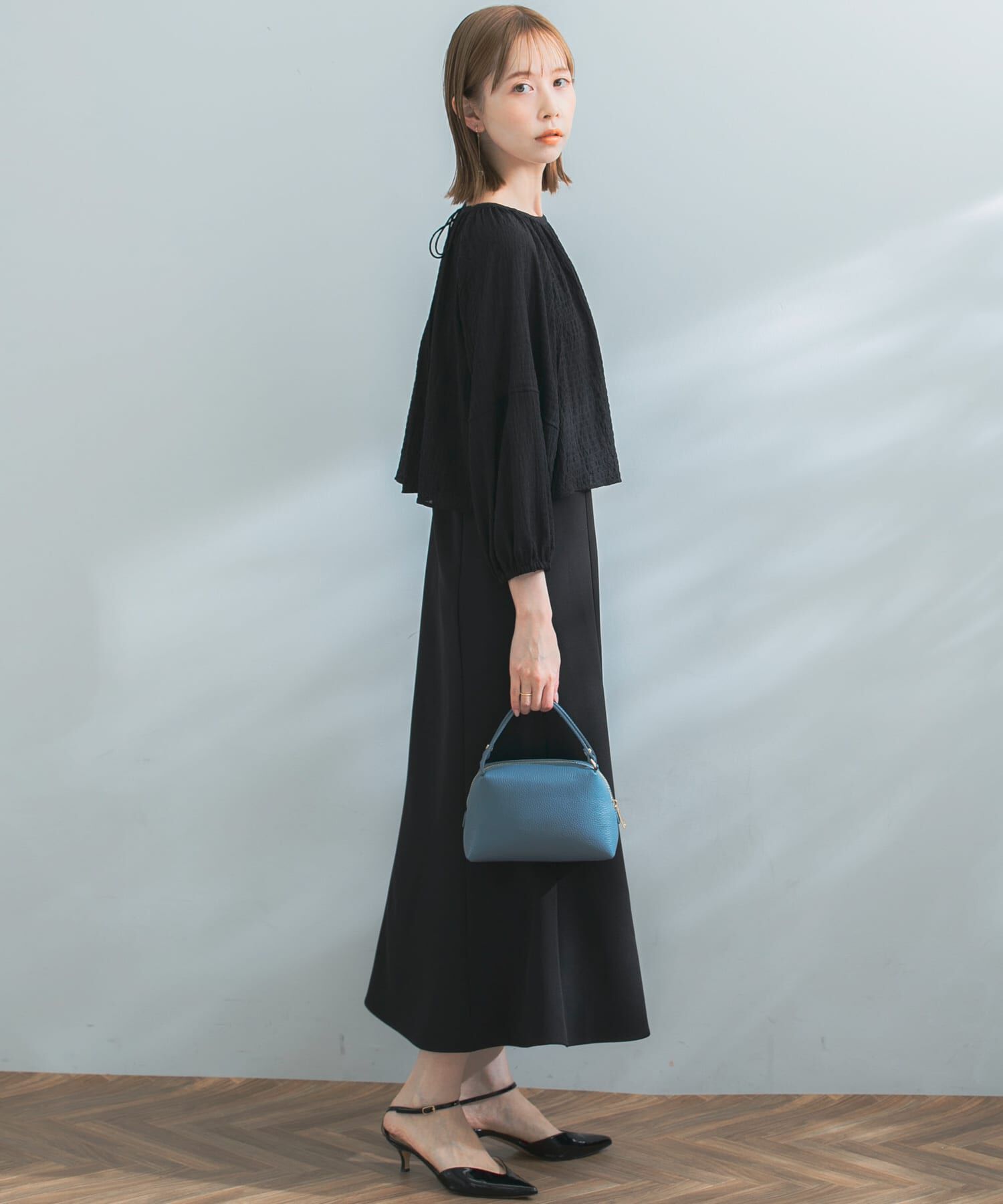 URBAN RESEARCH ROSSO「ブラウス&times;キャミセットワンピース」|ワンピース|