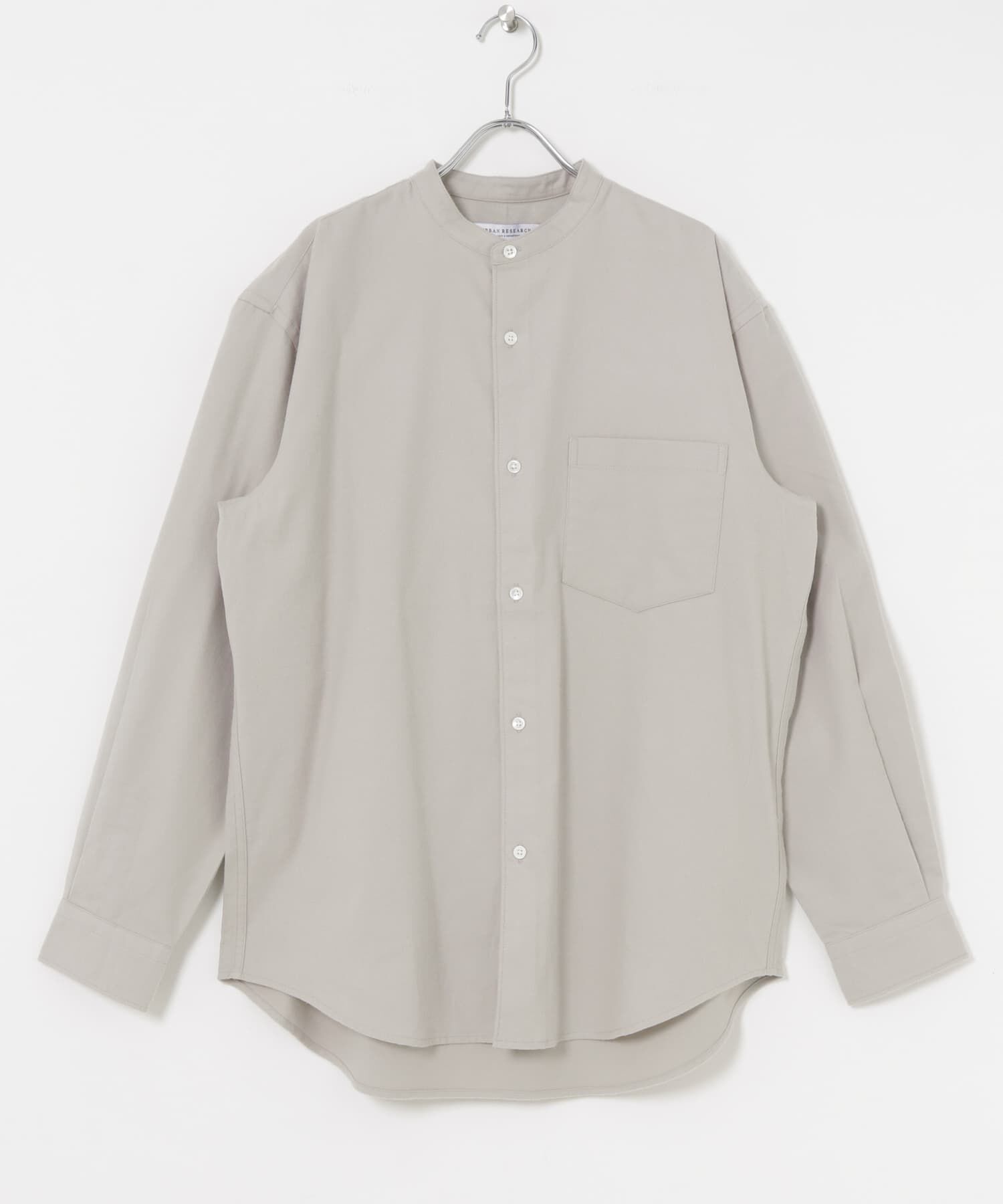URBAN RESEARCH「『UR TECH』バンドカラーシャツ」|シャツ・ブラウス|