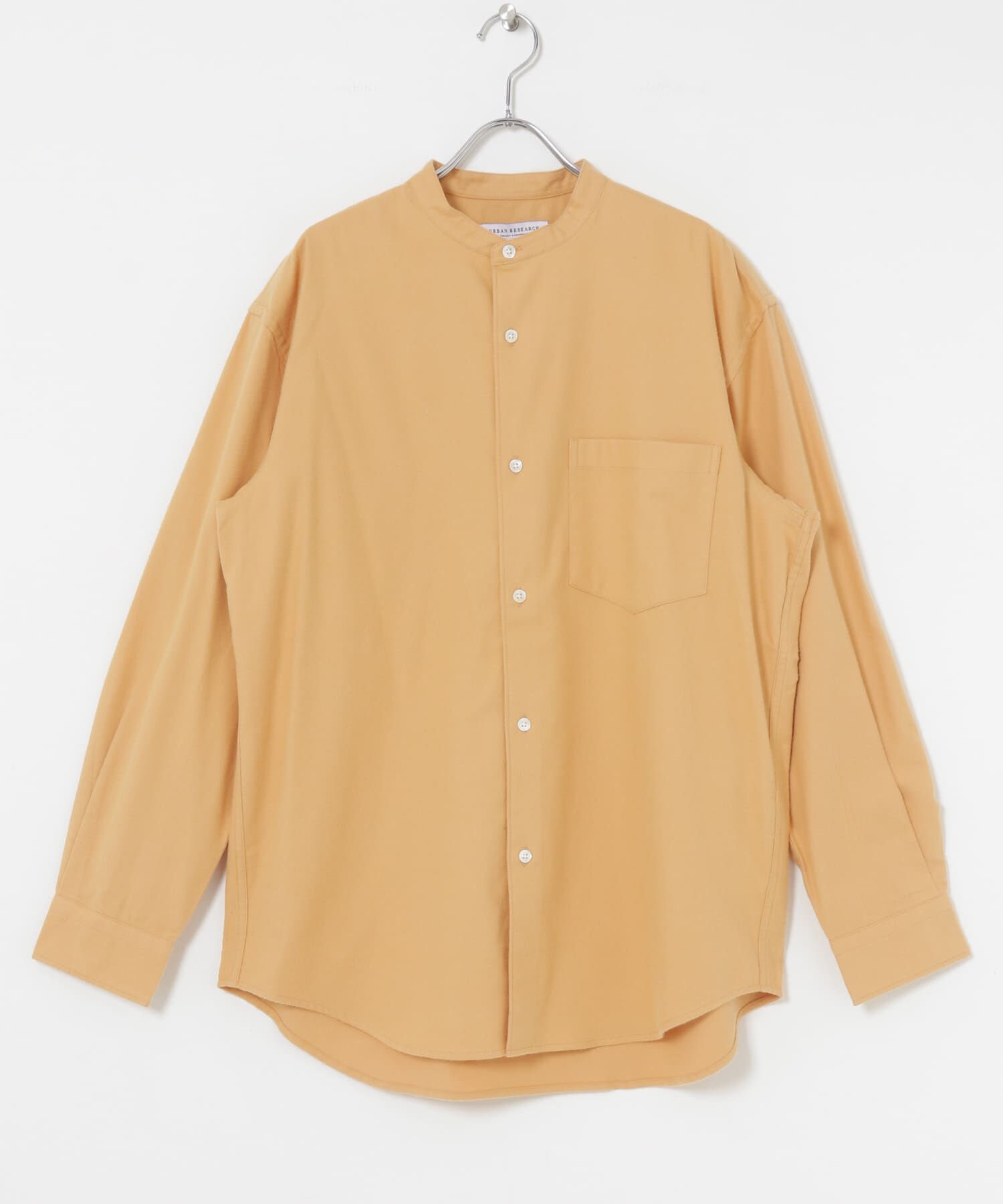 URBAN RESEARCH「『UR TECH』バンドカラーシャツ」|シャツ・ブラウス|