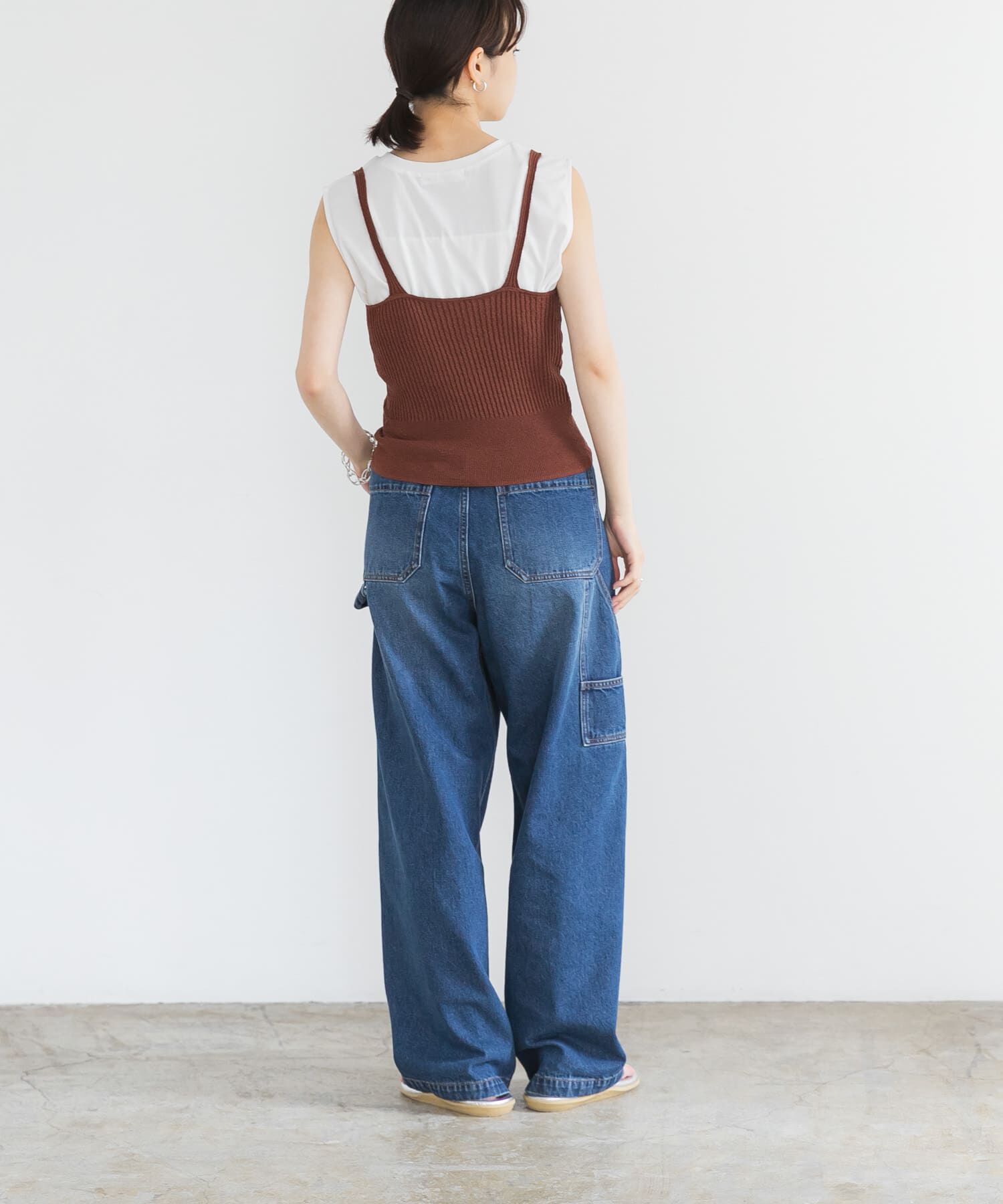 URBAN RESEARCH「ニットキャミソール」|キャミソール|