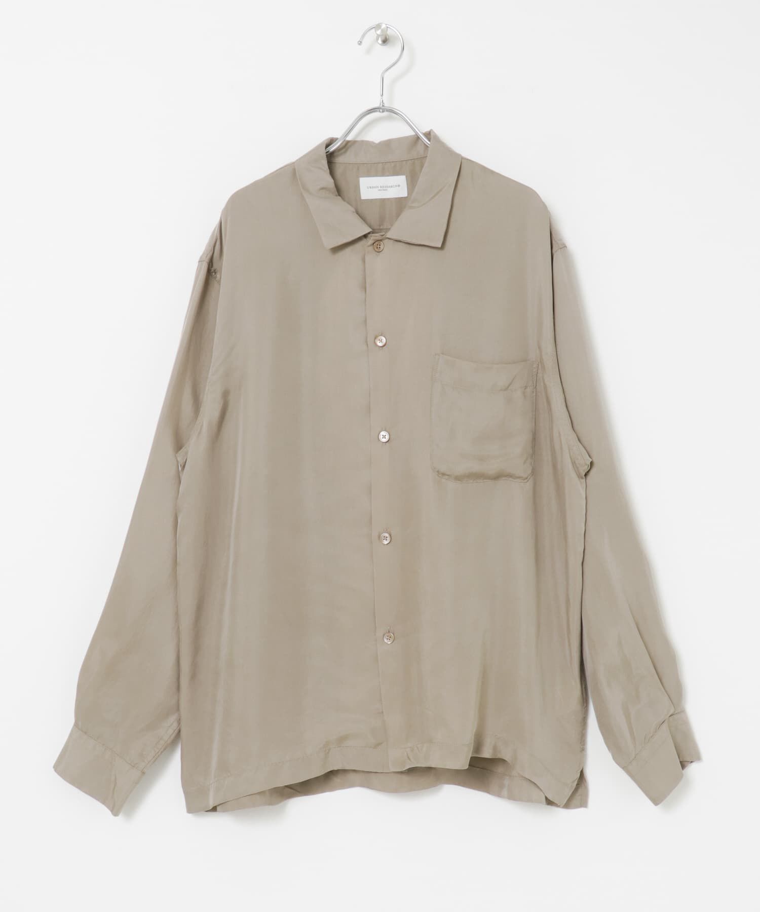 URBAN RESEARCH「CUPRO FIBRIL BOX SHIRTS」|シャツ・ブラウス|