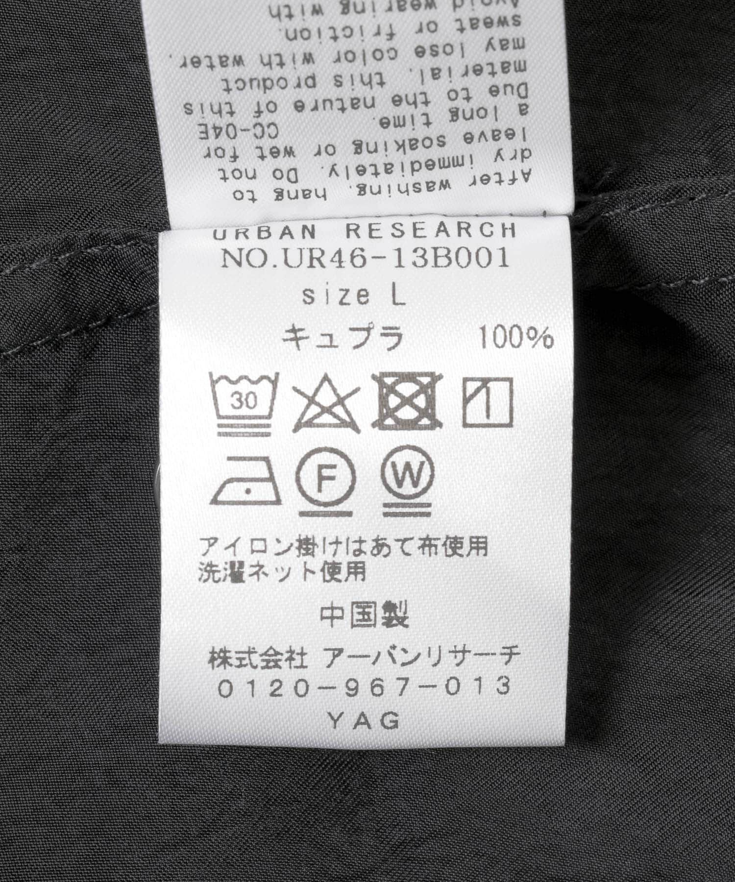 URBAN RESEARCH「CUPRO FIBRIL BOX SHIRTS」|シャツ・ブラウス|