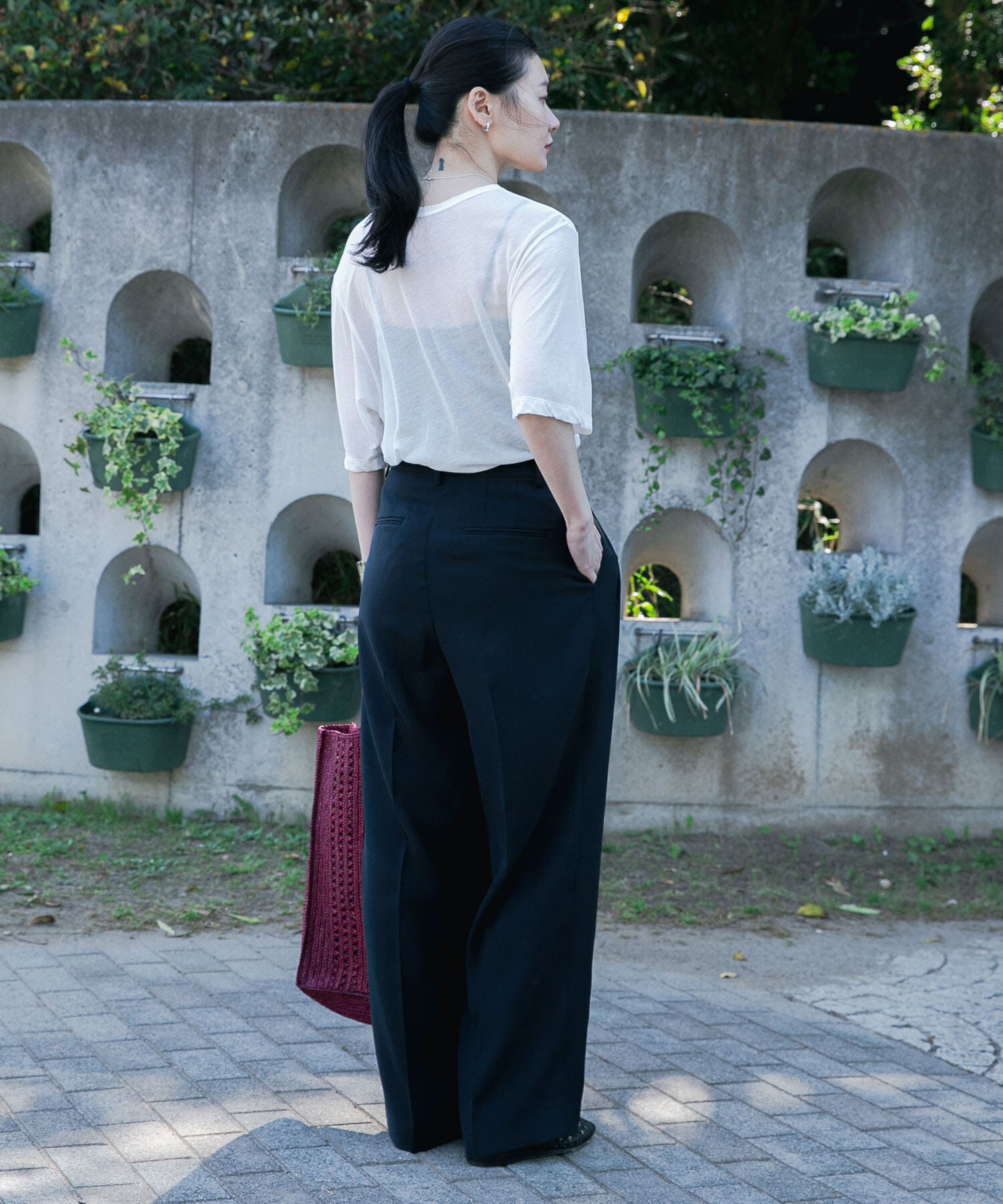 URBAN RESEARCH「ダブルクロスキュプラパンツ」|その他|