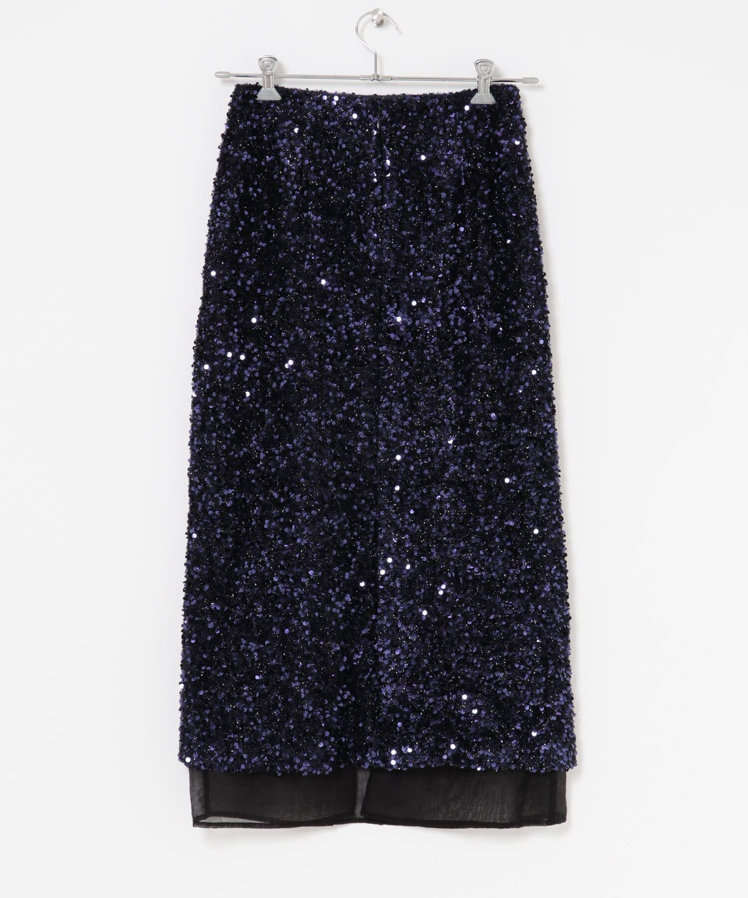 URBAN RESEARCH ROSSO「スパンコールレイヤードスカート」|スカート|