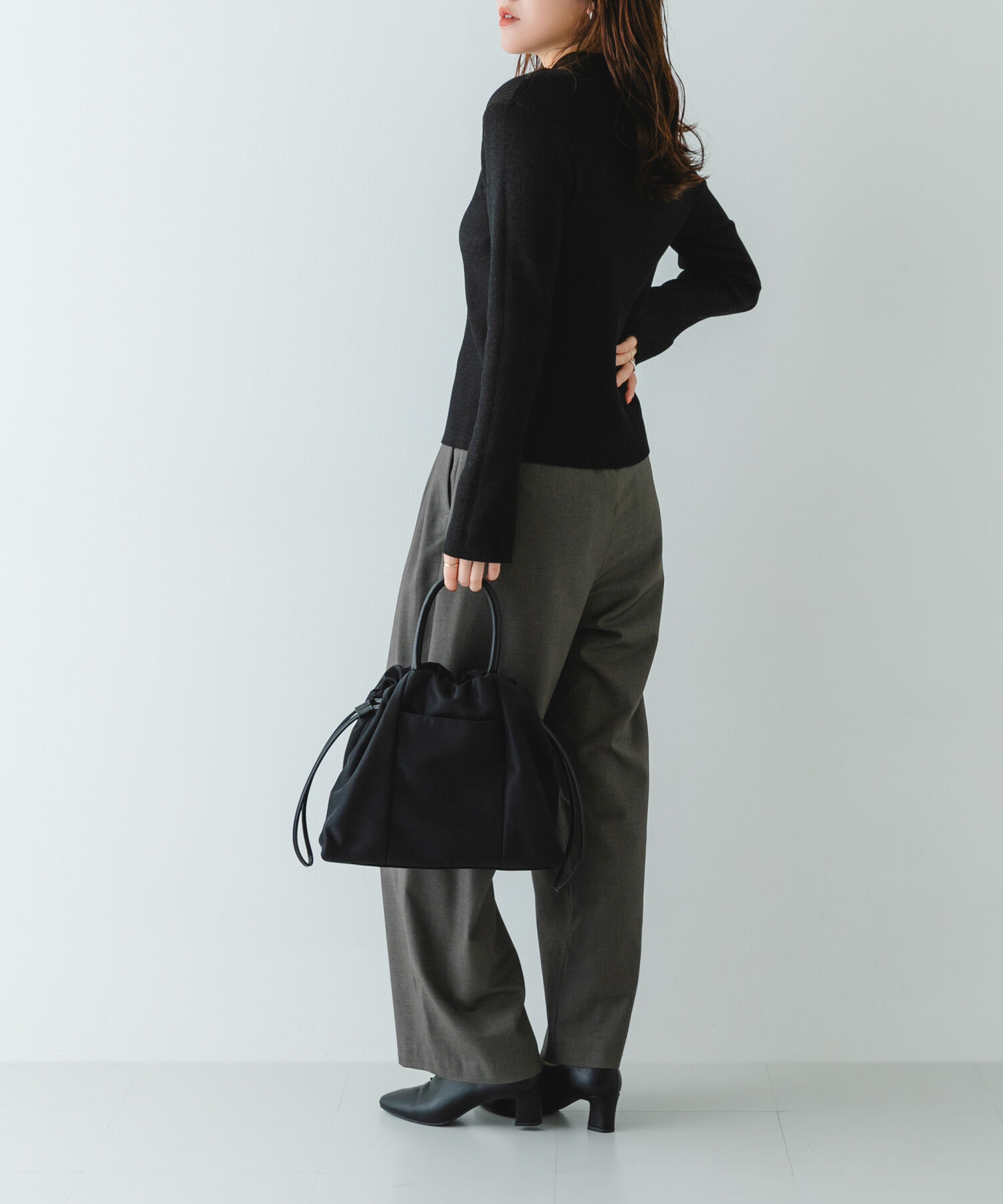 RODE SKO「ショルダー付撥水ミニキンチャクバッグ」|ショルダー・メッセンジャー|