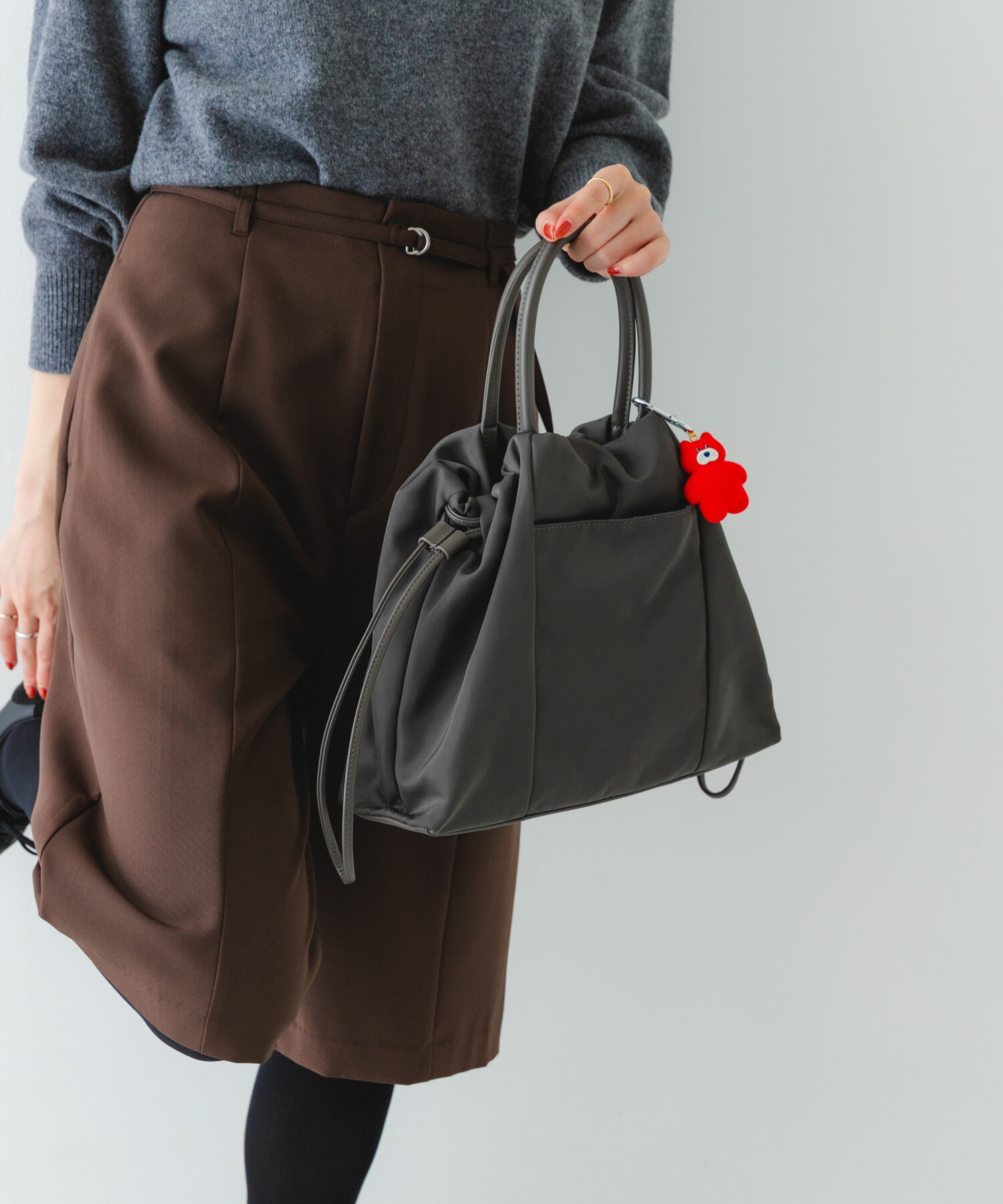 RODE SKO「ショルダー付撥水ミニキンチャクバッグ」|ショルダー・メッセンジャー|