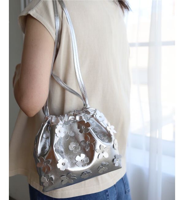 le.coeur blanc「フラワードロストバッグ」|ショルダー・メッセンジャー|