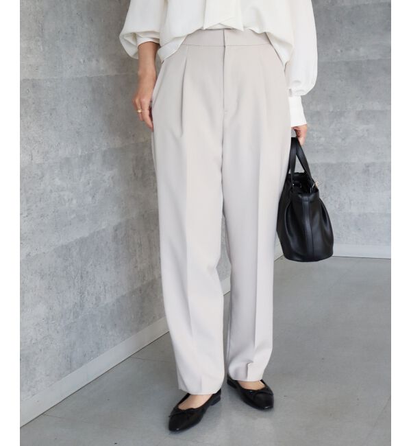  「ツインクロスタックテーパードパンツ」|その他|