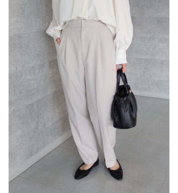  「ツインクロスタックテーパードパンツ」|その他|