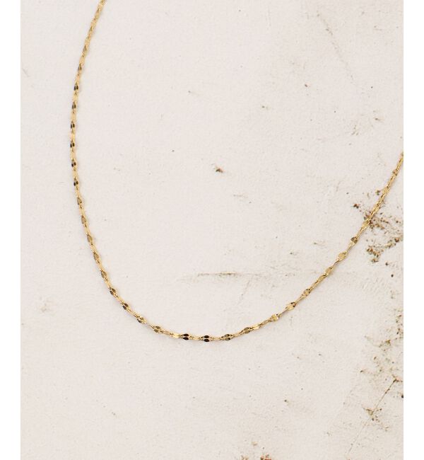  「O ステンレスシンプルネックレス」|ネックレス|