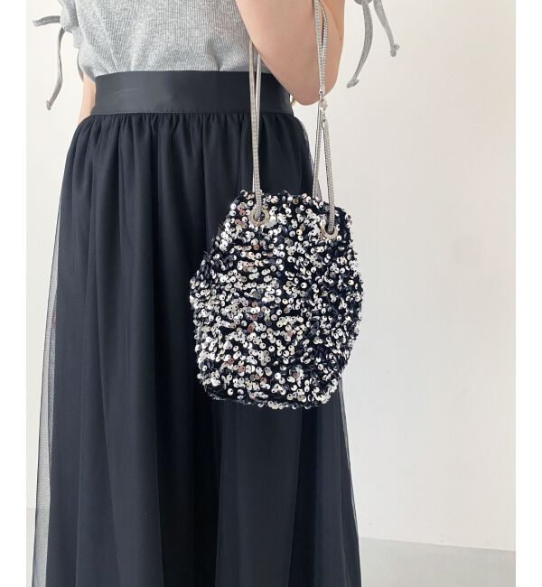 MAJESTICLEGON「スパンコール2wayバッグ」|ショルダー・メッセンジャー|
