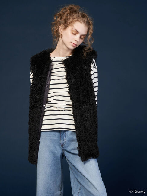  「ファーベスト/Mickey」|ベスト・ジレ|