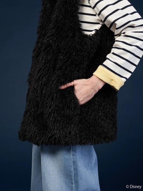  「ファーベスト/Mickey」|ベスト・ジレ|