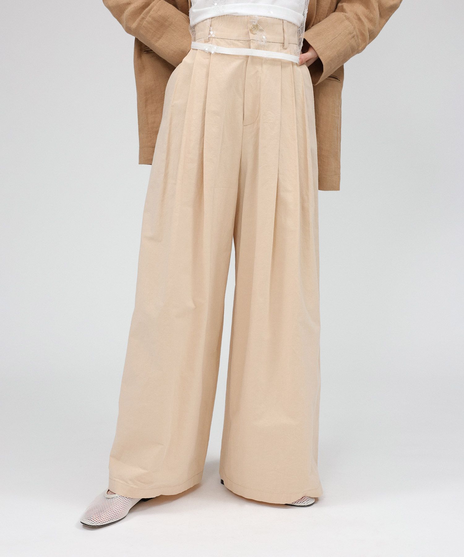 BABYLONE「ウェザータックワイドパンツ」|その他|