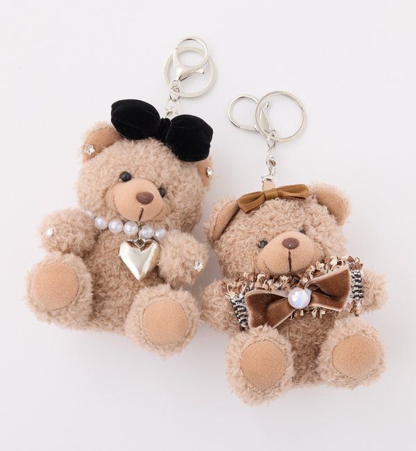  「リボン付きベアバッグチャーム」|その他|