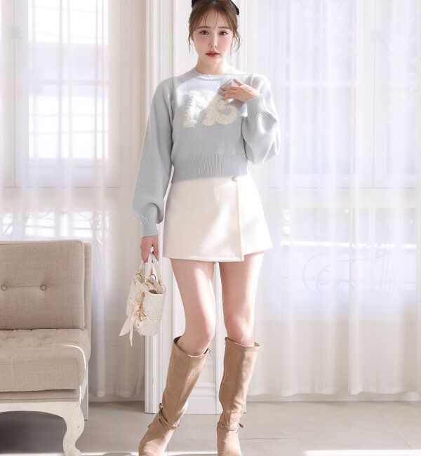  「ロゴアソートニット」|ニット・セーター|