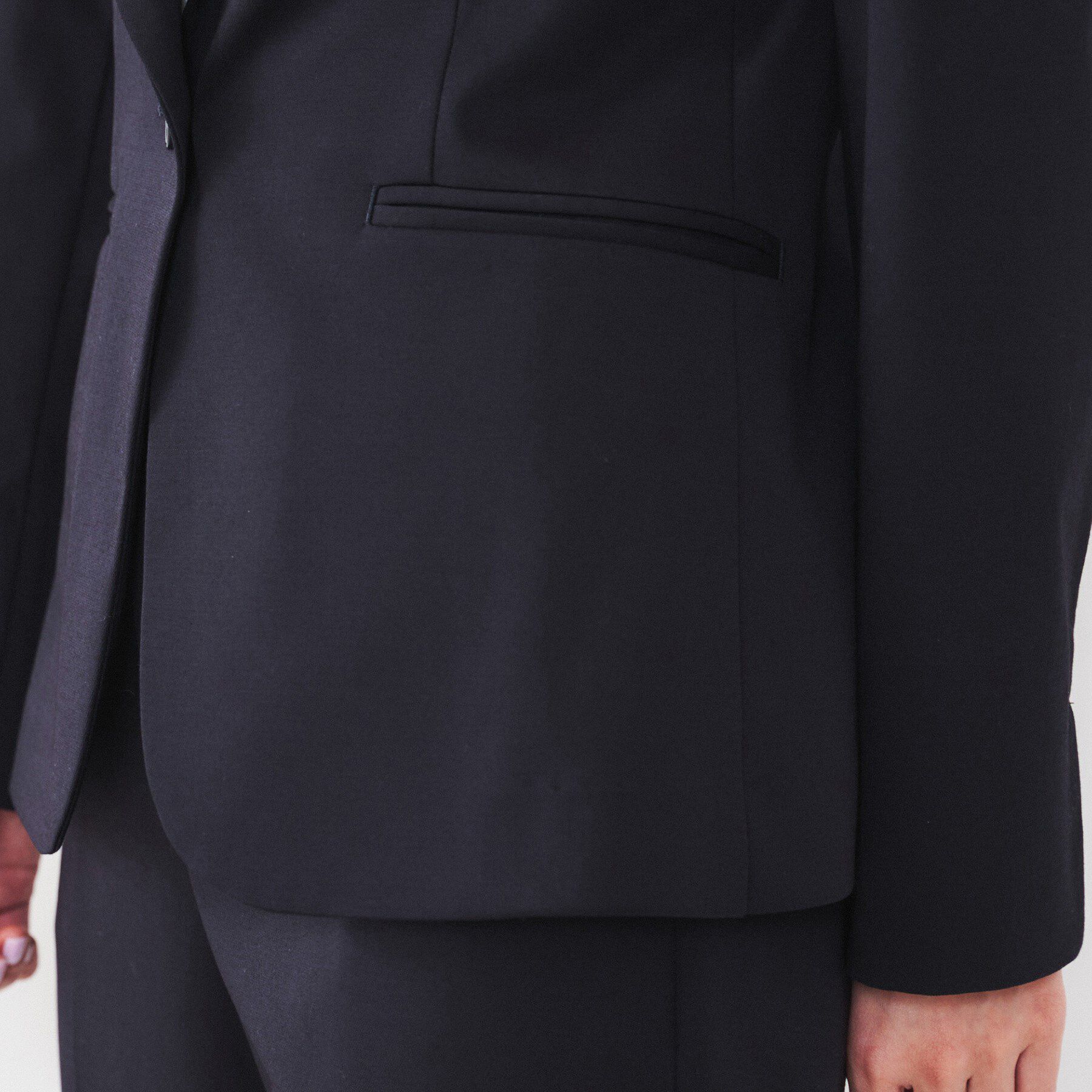 UNTITLED「【通勤スーツ】コットン混ジャージ テーラードジャケット」|テーラードジャケット|