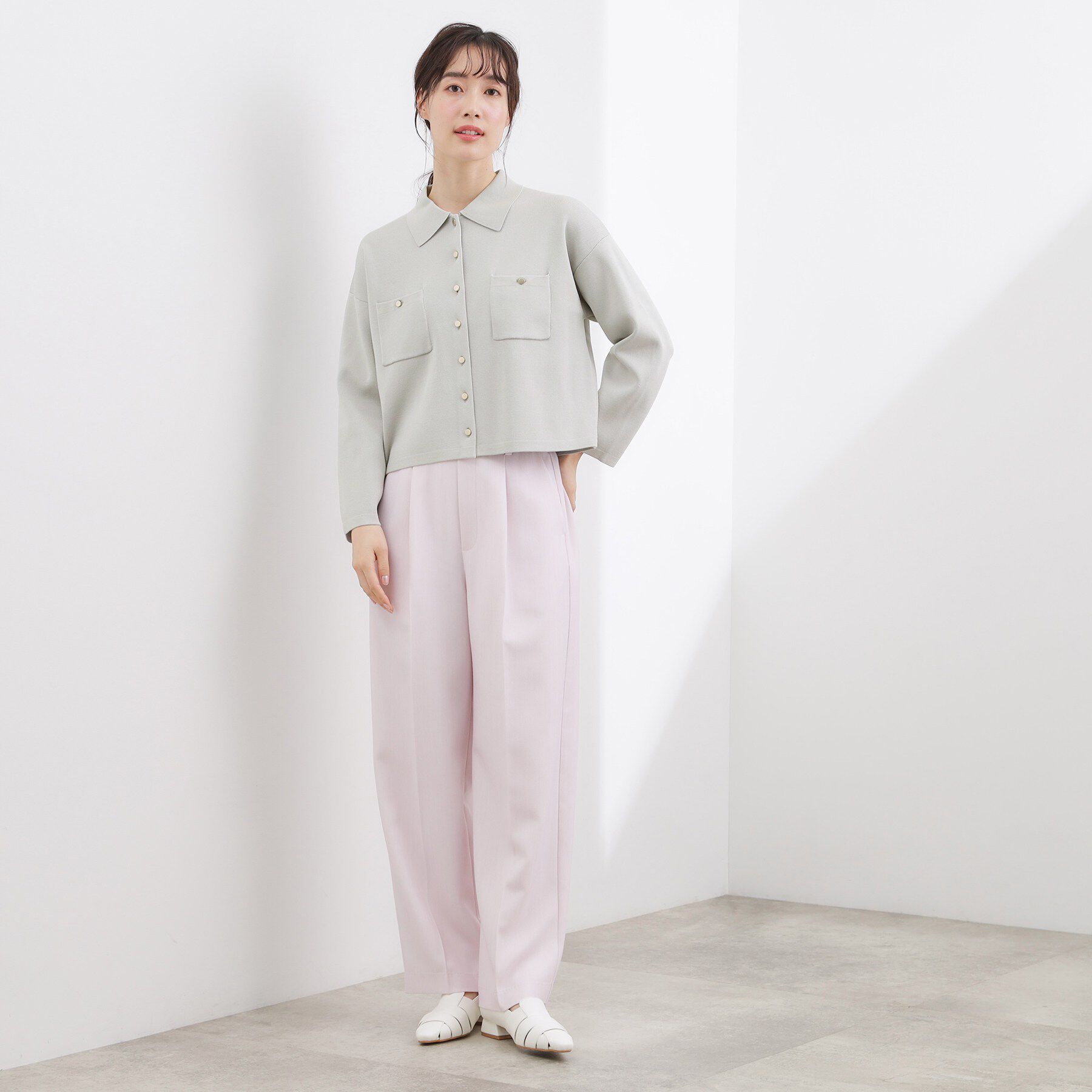 grove「一枚でも羽織でも！大人のTOPS風カーディガン」|カーディガン|