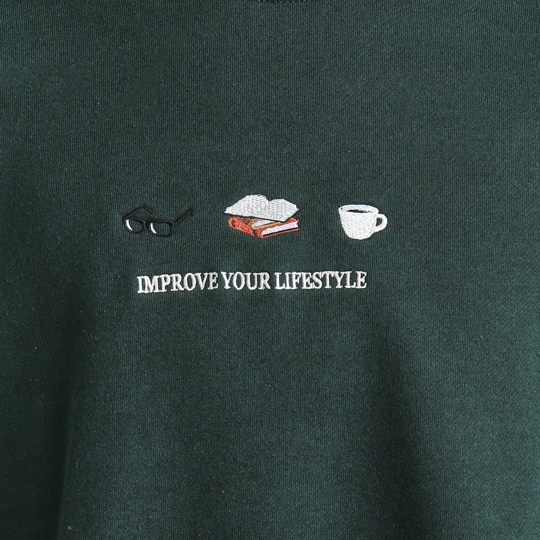 tk.TAKEO KIKUCHI「スリーアイテム刺繍スウェット」|パーカー|