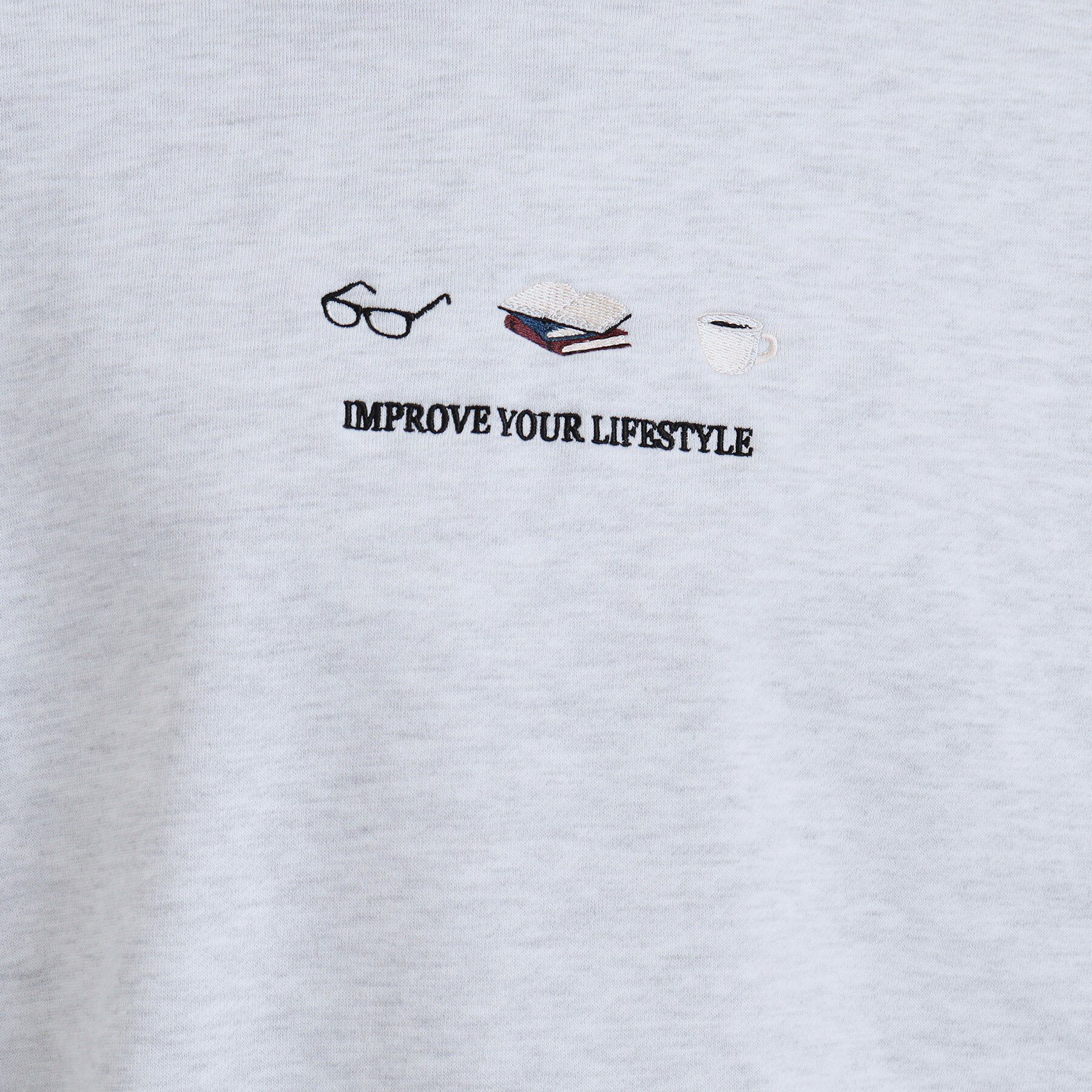 tk.TAKEO KIKUCHI「スリーアイテム刺繍スウェット」|パーカー|