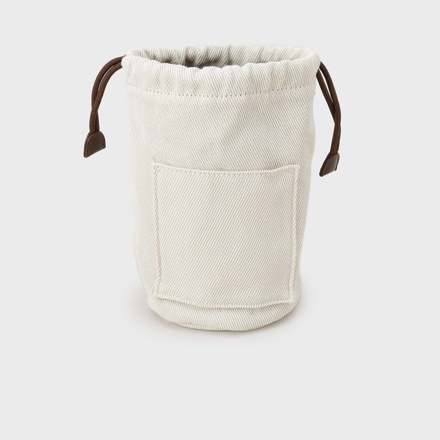 OPAQUE.CLIP「バンブーハンドルパンチングバケツ型バッグ」|ハンドバッグ|