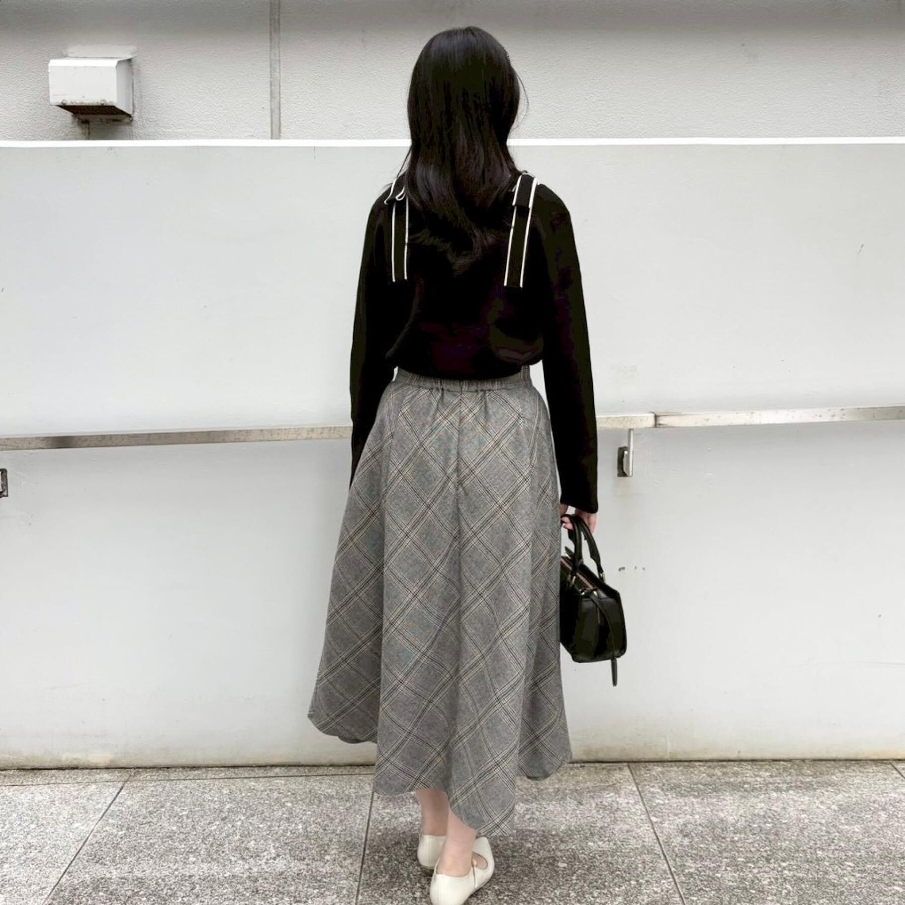 Couture broach「【着映え・フェミニン・高見え】配色リボン総針ニットトップス」|ニット・セーター|