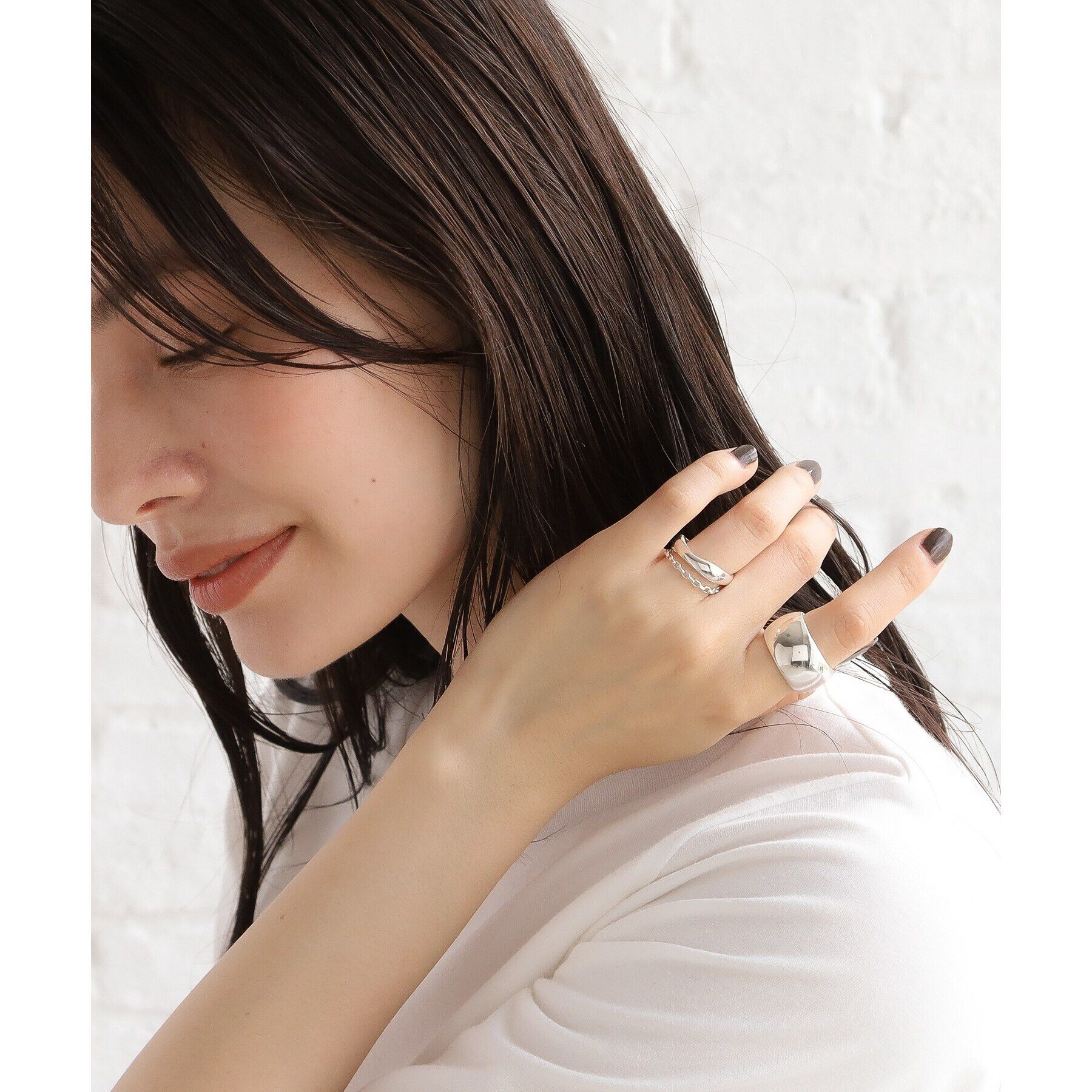 COCOSHNIK ONKITSCH「シルバー ボリュームリング ドーム」|リング|