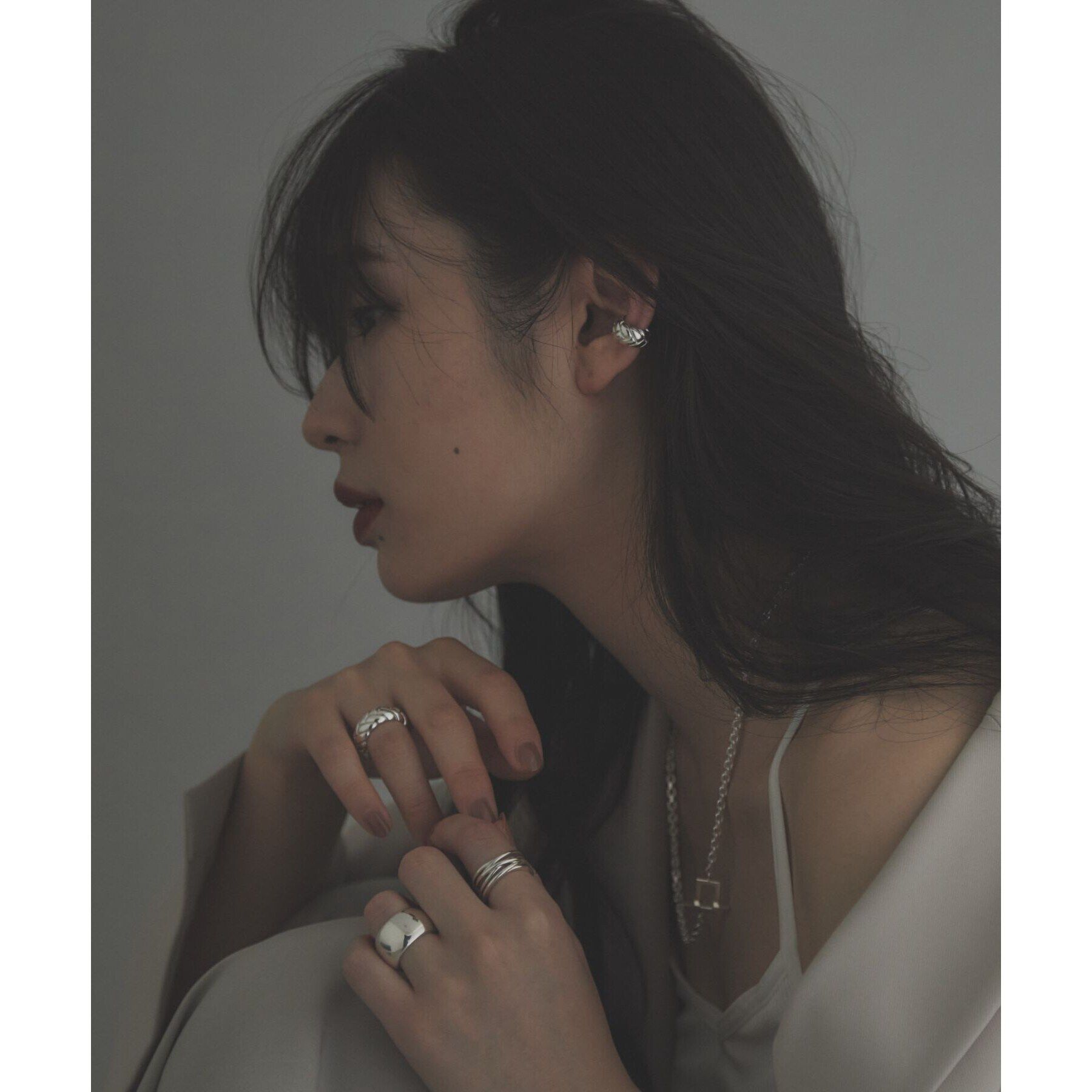 COCOSHNIK ONKITSCH「シルバー ボリュームリング ドーム」|リング|