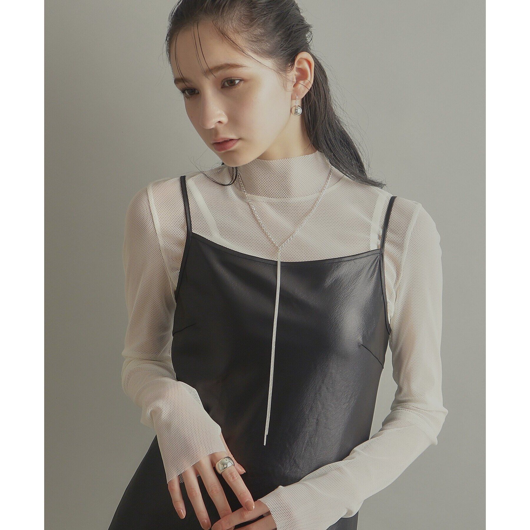 COCOSHNIK ONKITSCH「シルバー ボリュームリング ドーム」|リング|