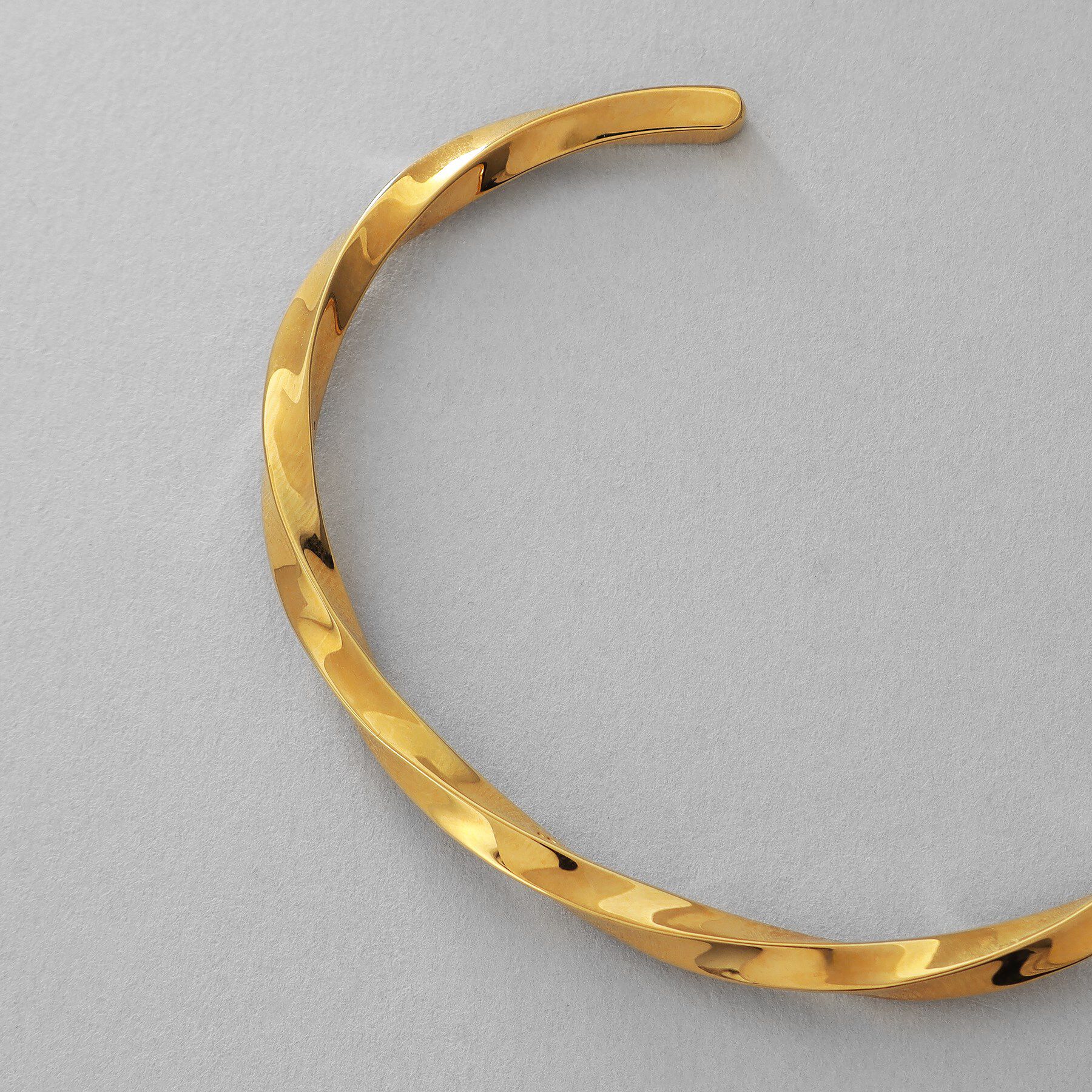 COCOSHNIK ONKITSCH「シルバー スクリューバングル GP」|ブレスレット・バングル|