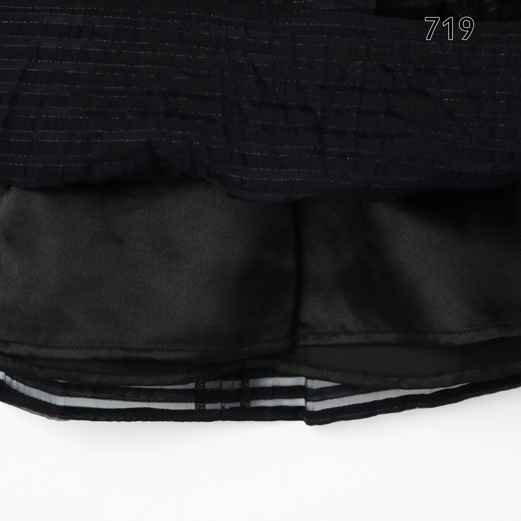 SHOO･LA･RUE「【110-130cm/3点セット/セレモニー/入卒】シアーボーダーワンピース」|その他|