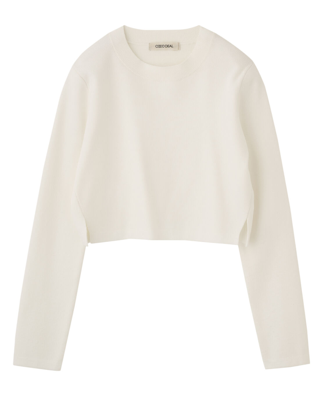 COCO DEAL「フリルペプラムブラウス&times;ニット」|シャツ・ブラウス|