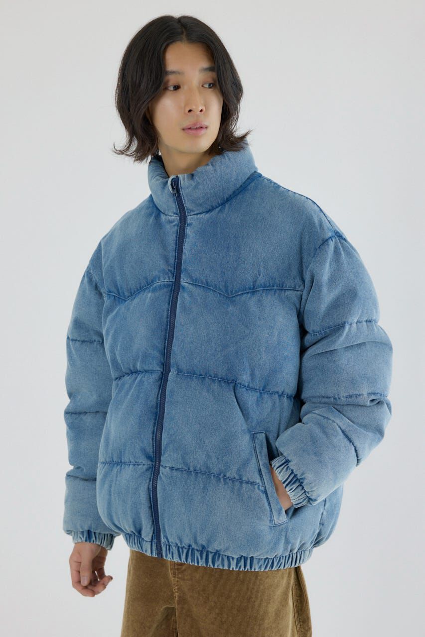 RODEO CROWNS「デニムパファージャケット」|その他|L/BLU1