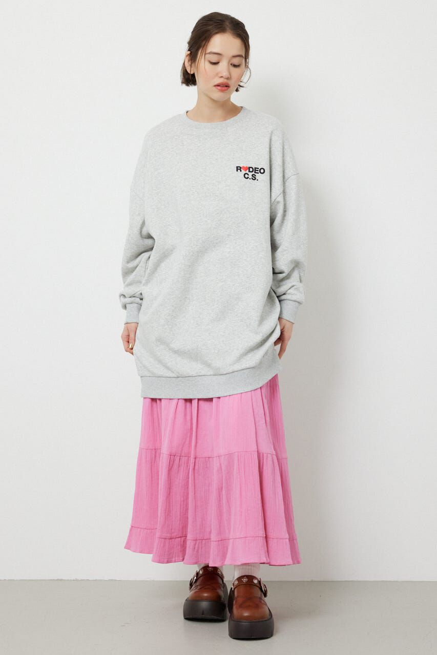 RODEO CROWNS「バックハートロゴワンピース」|ワンピース|