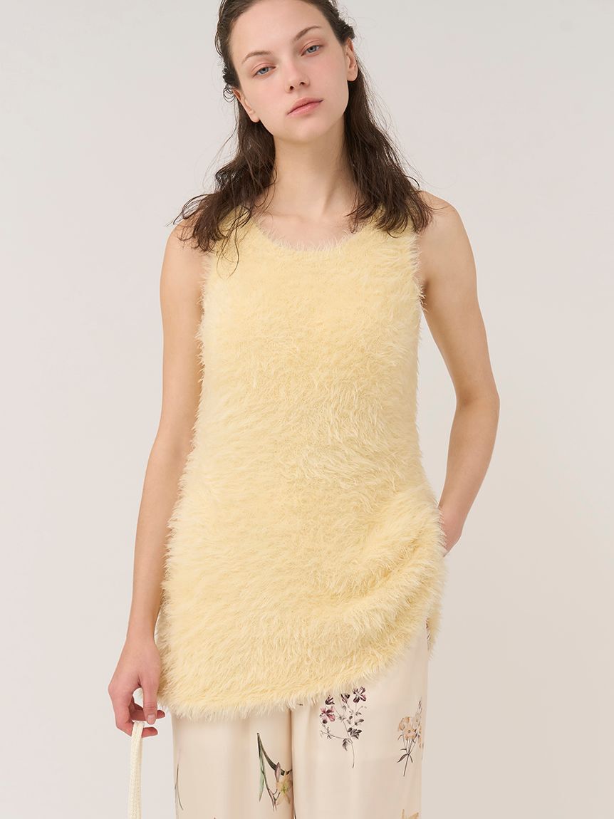 SNIDEL HOME「シャギーカップインタンクトップ」|ルームウェア|