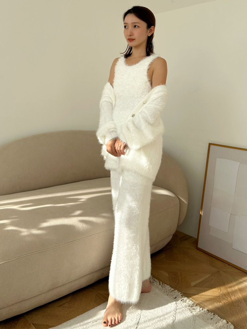 SNIDEL HOME「シャギーカップインタンクトップ」|ルームウェア|