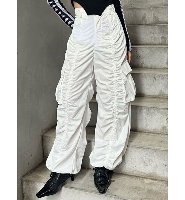 MURUA「シャーリングカーゴパンツ【セットアップ着用可】」|その他|