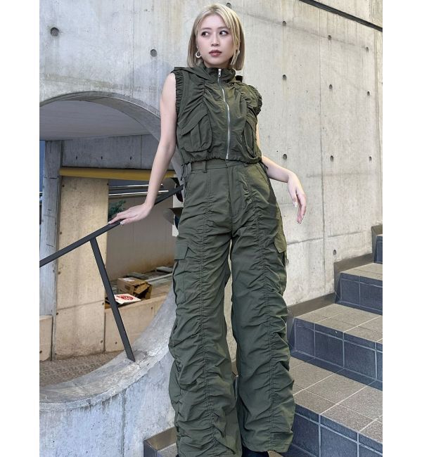 MURUA「シャーリングカーゴパンツ【セットアップ着用可】」|その他|