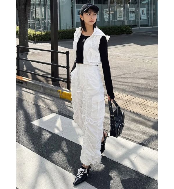 MURUA「シャーリングカーゴパンツ【セットアップ着用可】」|その他|