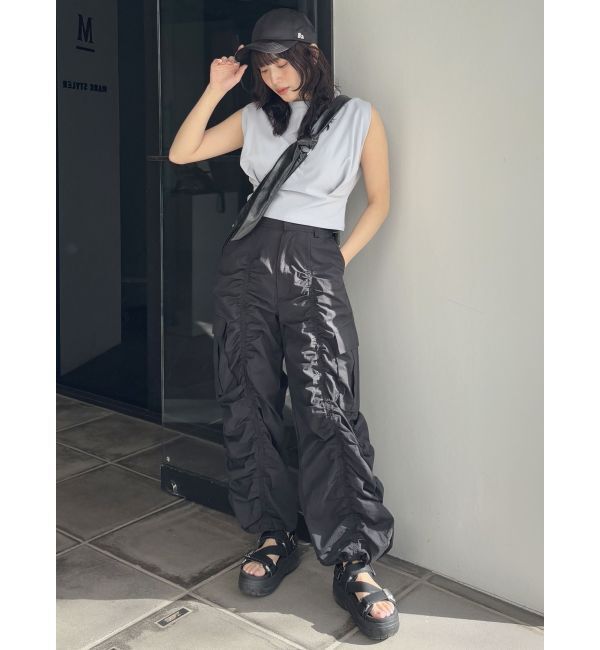 MURUA「シャーリングカーゴパンツ【セットアップ着用可】」|その他|