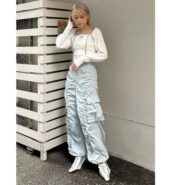 MURUA「シャーリングカーゴパンツ【セットアップ着用可】」|その他|